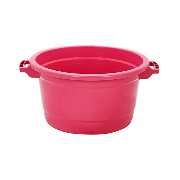 Tina Ponchera Plástica con Asa H0058 Duraplas 40lts